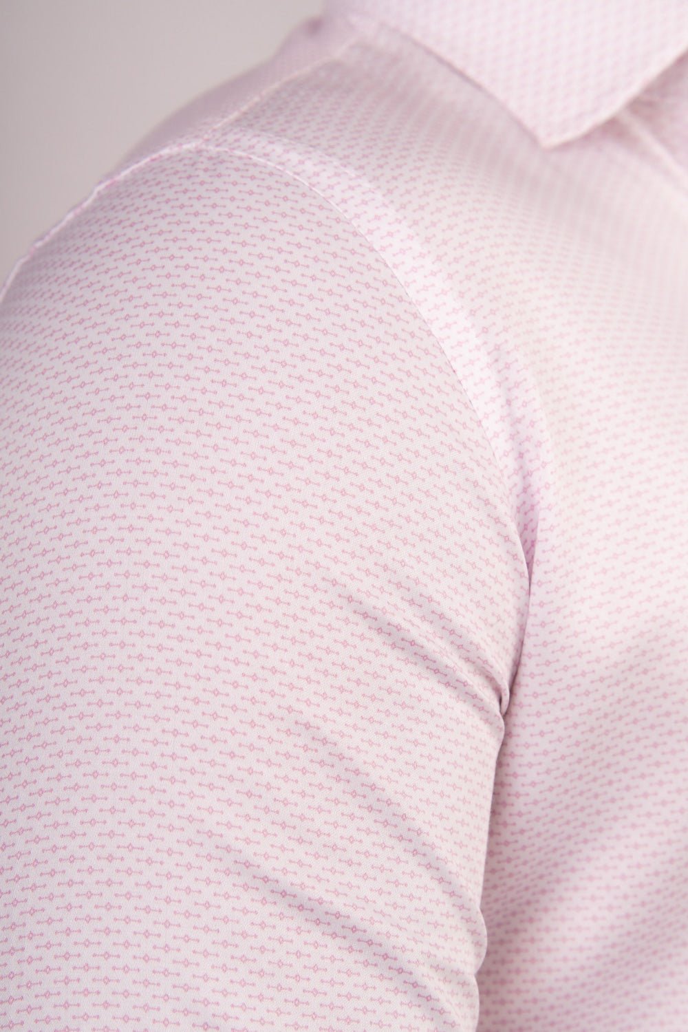 Camisa Slim Fit Algodón Pima Blanco Est. - BARBADENS