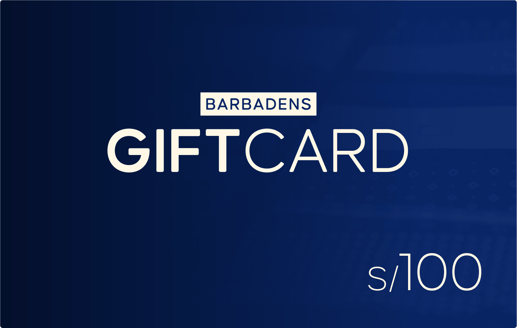 GIFT CARD - BARBADENS