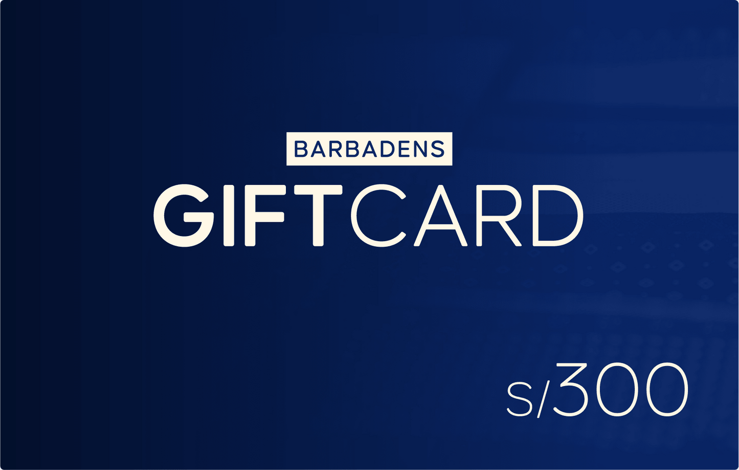 GIFT CARD - BARBADENS