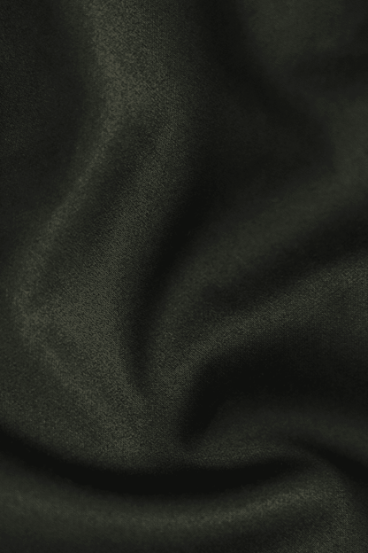 Preventa - Camisa Verde Militar Algodón Stretch Regular Fit - BARBADENS
